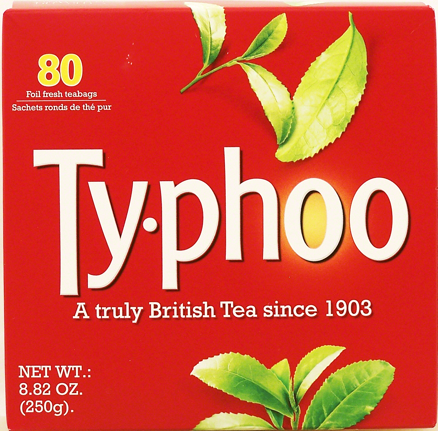 Ty-phoo  british tea, 80-foil fresh tea bags Full-Size Picture